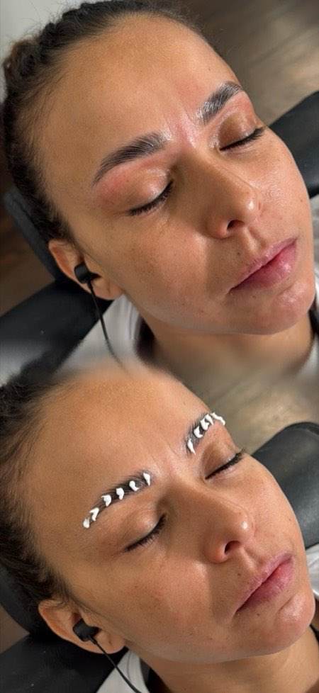 Brow and lash work