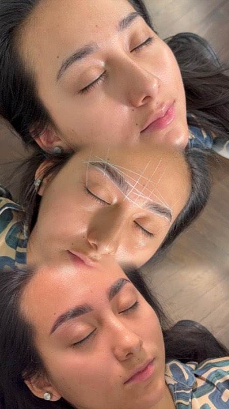 Brow and lash work